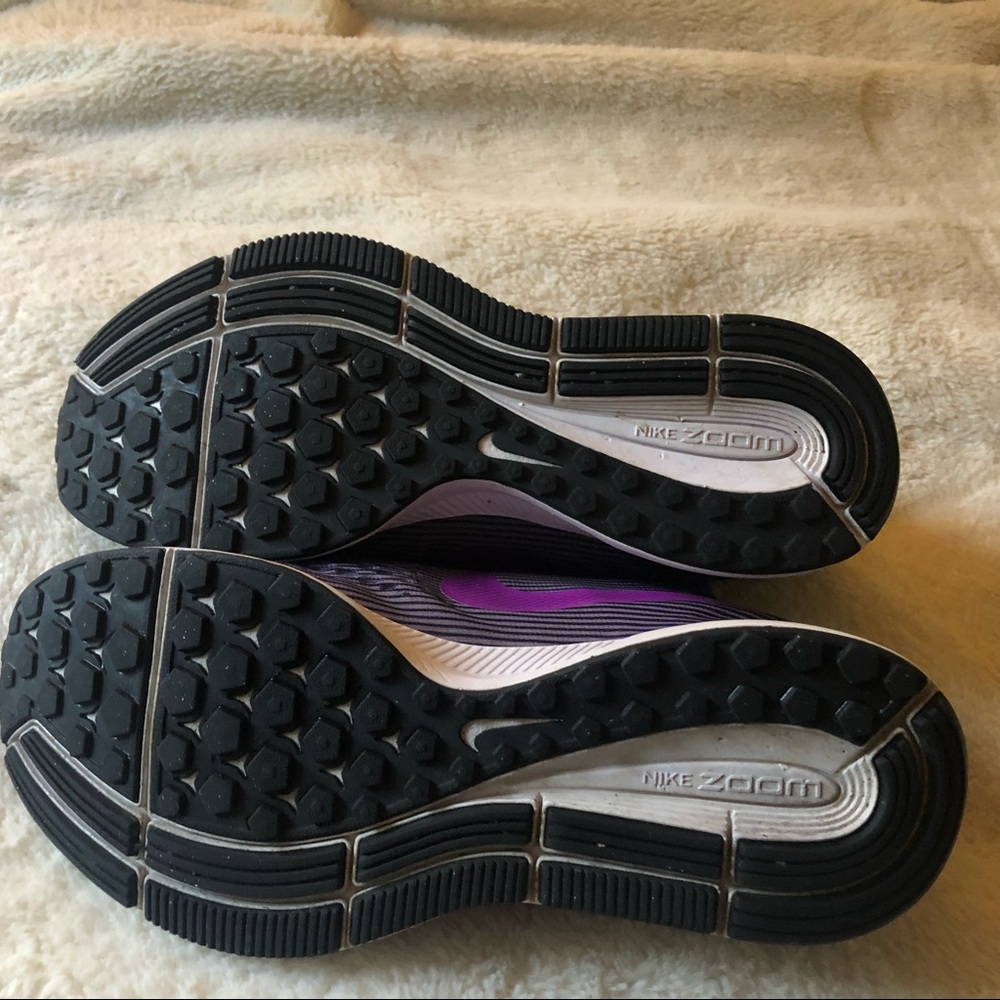 Nike shoes  purple, black & grey. Awesome! 8.5 - Picture 7 of 8